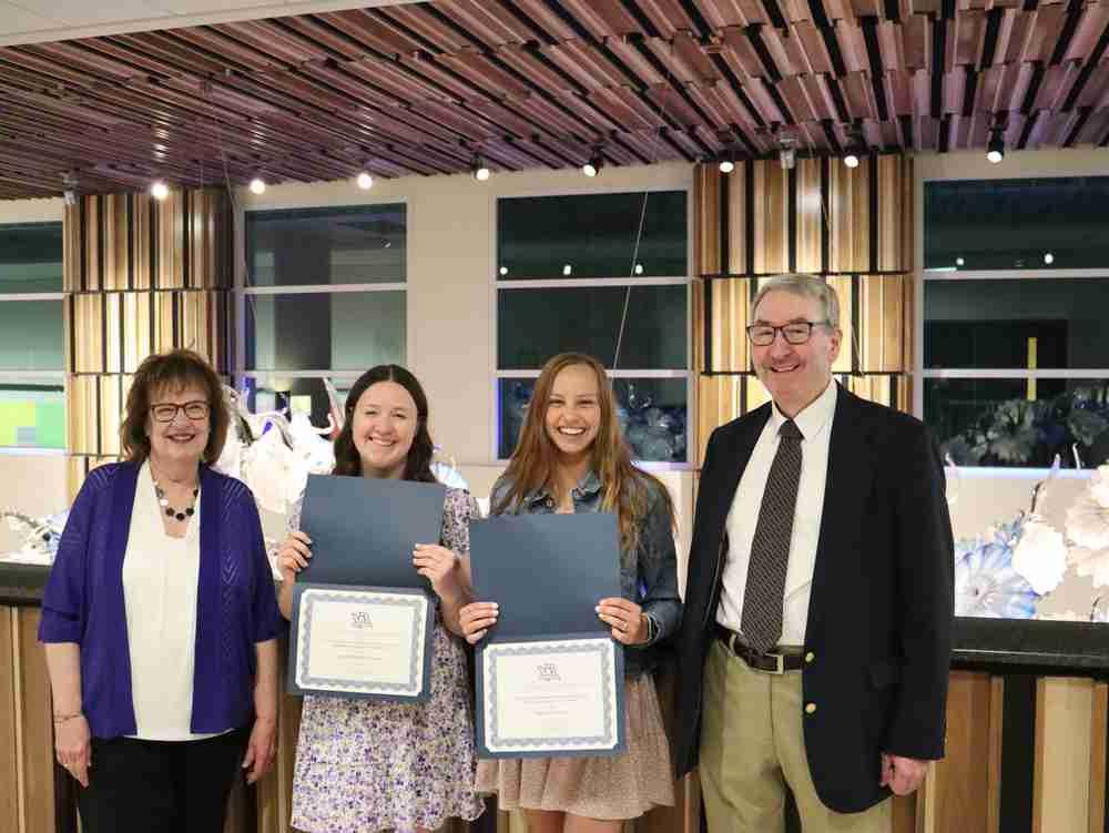 Congratulations to the 2024 Doug and Linda Woods Excellence in Athletic Training Award Scholarship Recipients Anja Whitehouse and Lacey Jajko Spotlight